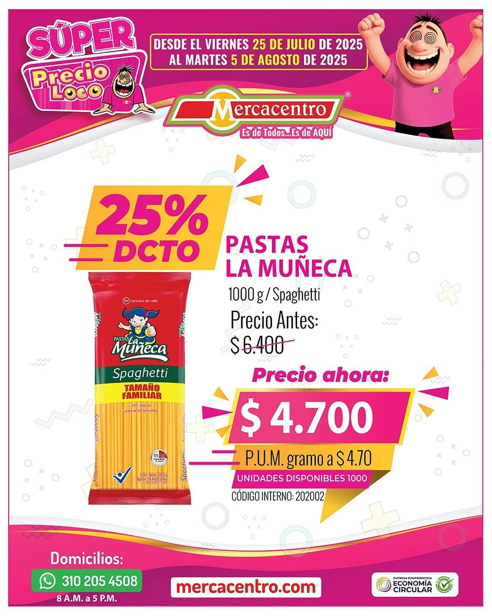 Catalogo de Catálogo MercaCentro 25 de julio al 5 de agosto 2025 - Pag 5