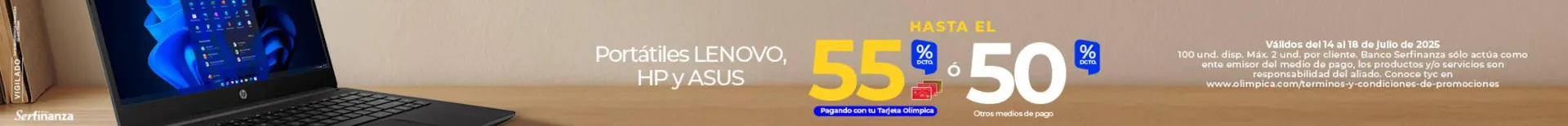 Catalogo de Catálogo Olímpica 14 de julio al 18 de julio 2025 - Pag 1