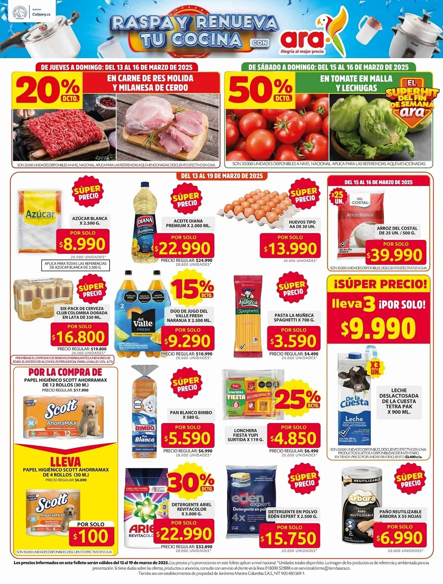 Catalogo de Catálogo Ara 15 de marzo al 16 de marzo 2025 - Pag 1