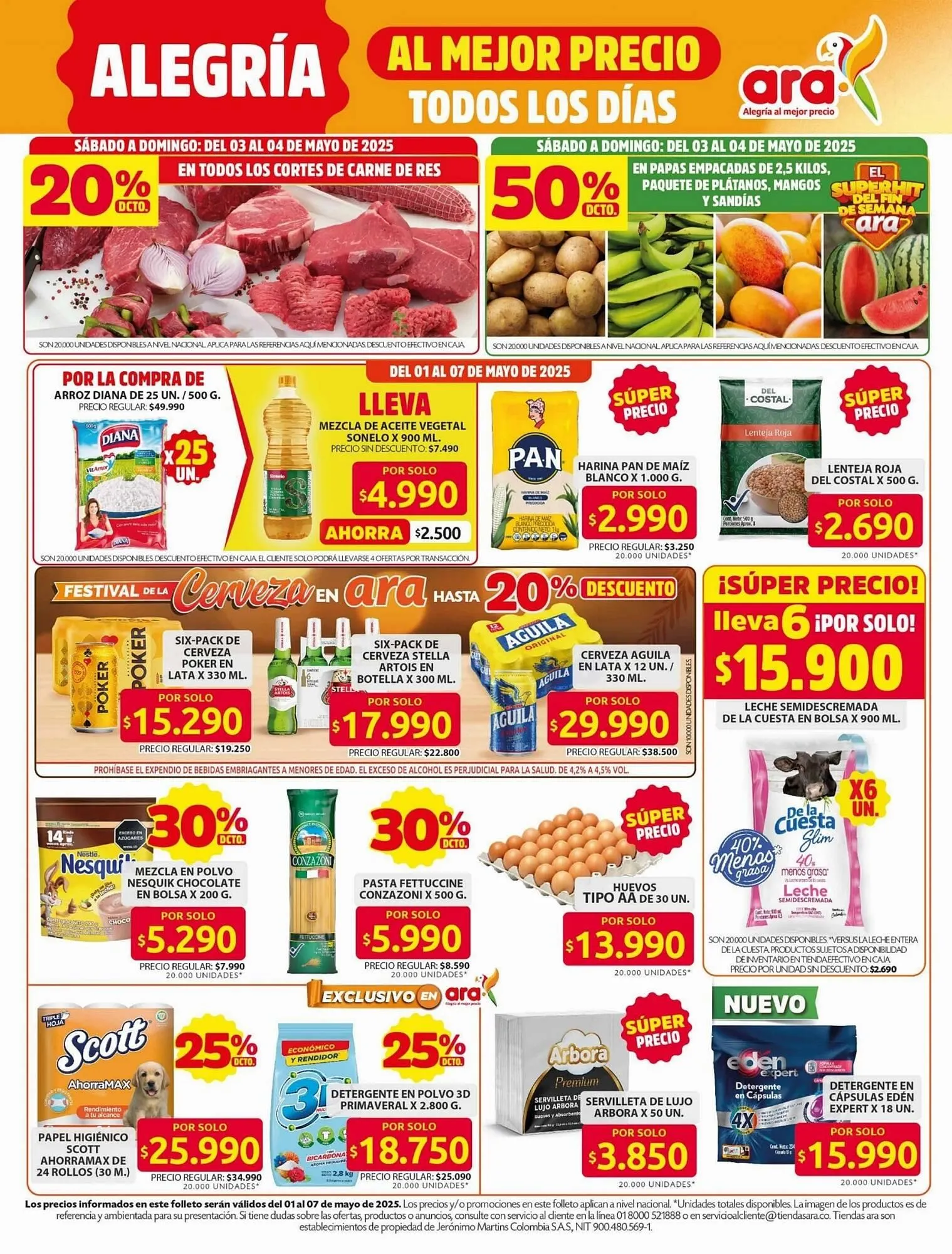Catalogo de Catálogo Ara 1 de mayo al 7 de mayo 2025 - Pag 1