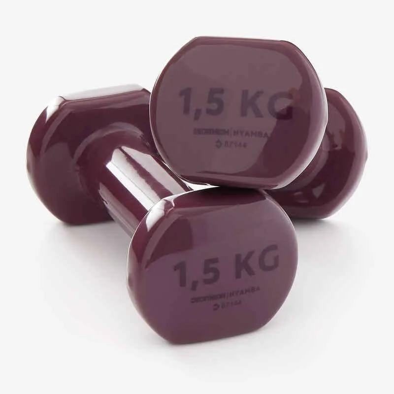 Par Mancuernas Fitness Burdeos 2 x 1,5 Kg
