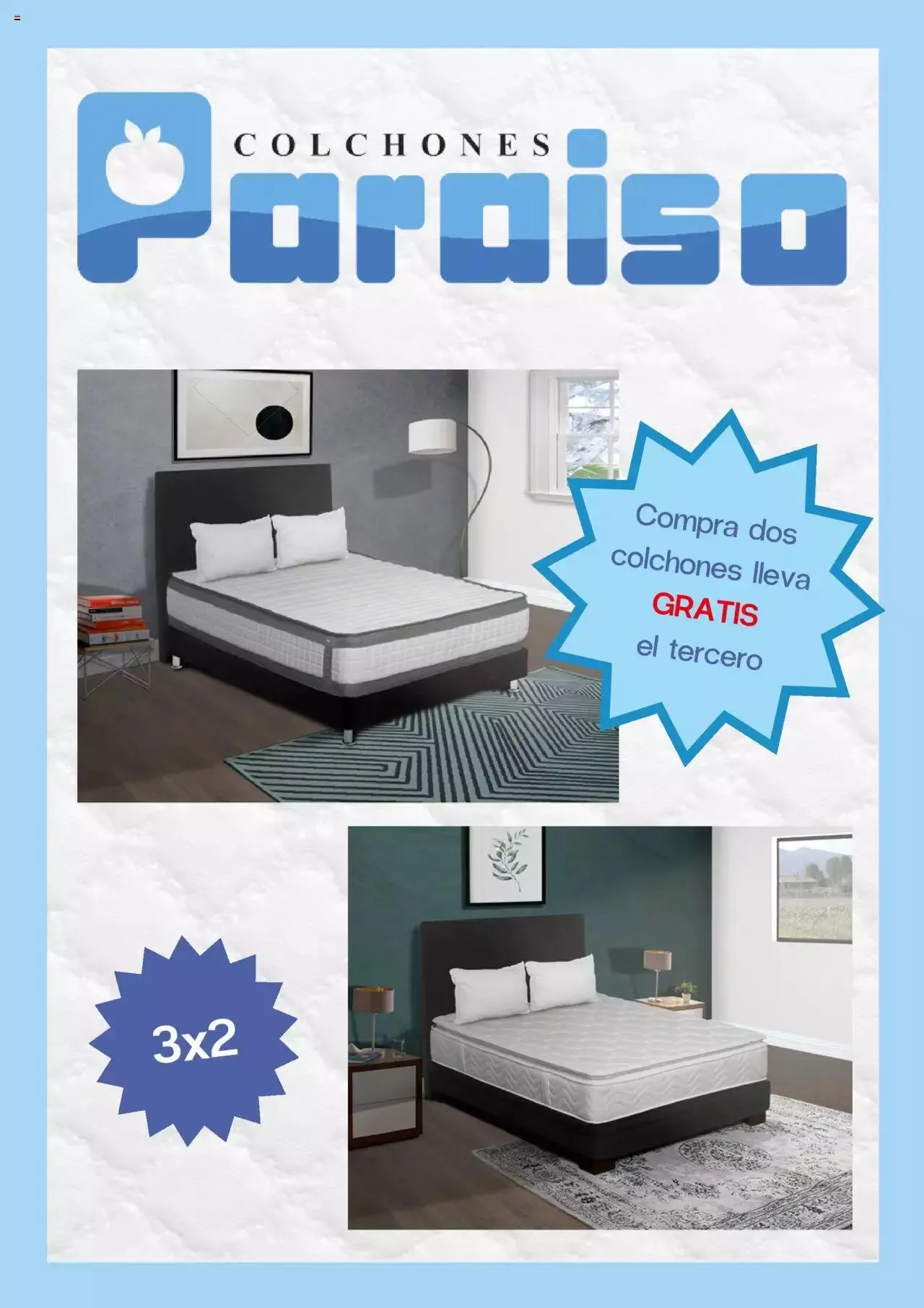 Catalogo de Colchones Paraiso - Promociones 2 de marzo al 31 de diciembre 2024 - Pag 1