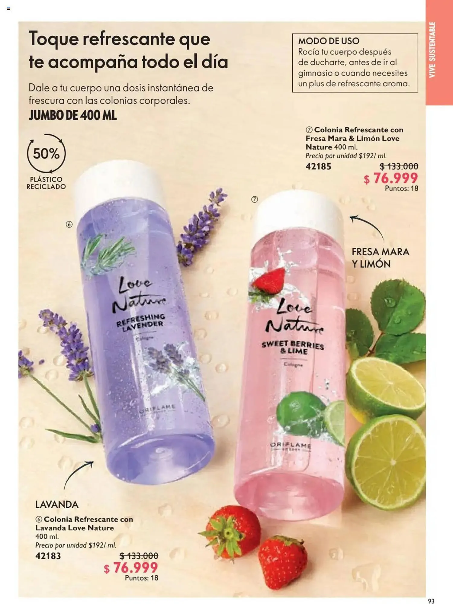 Catalogo de Catálogo Oriflame 12 de julio al 2 de agosto 2025 - Pag 93