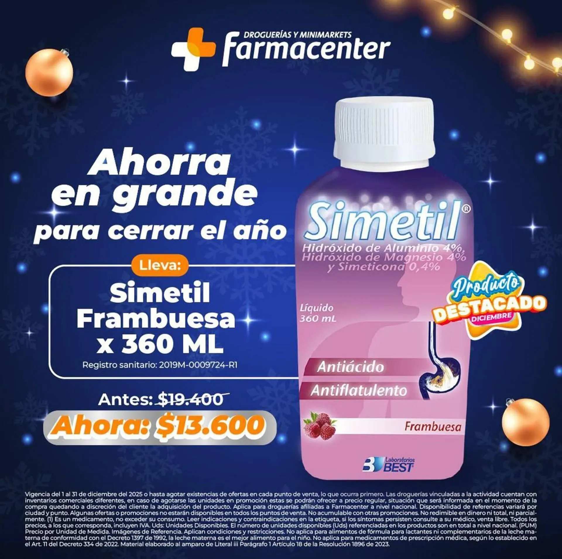 Catalogo de Catálogo Farmacenter 10 de diciembre al 31 de diciembre 2025 - Pag 3