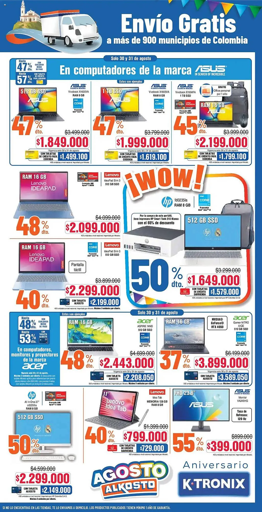 Catalogo de Catálogo Alkosto 30 de agosto al 8 de septiembre 2025 - Pag 3
