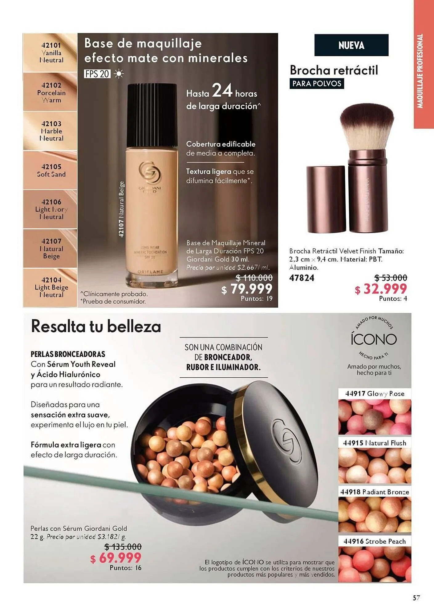 Catalogo de Catálogo Oriflame 27 de diciembre al 23 de enero 2026 - Pag 57