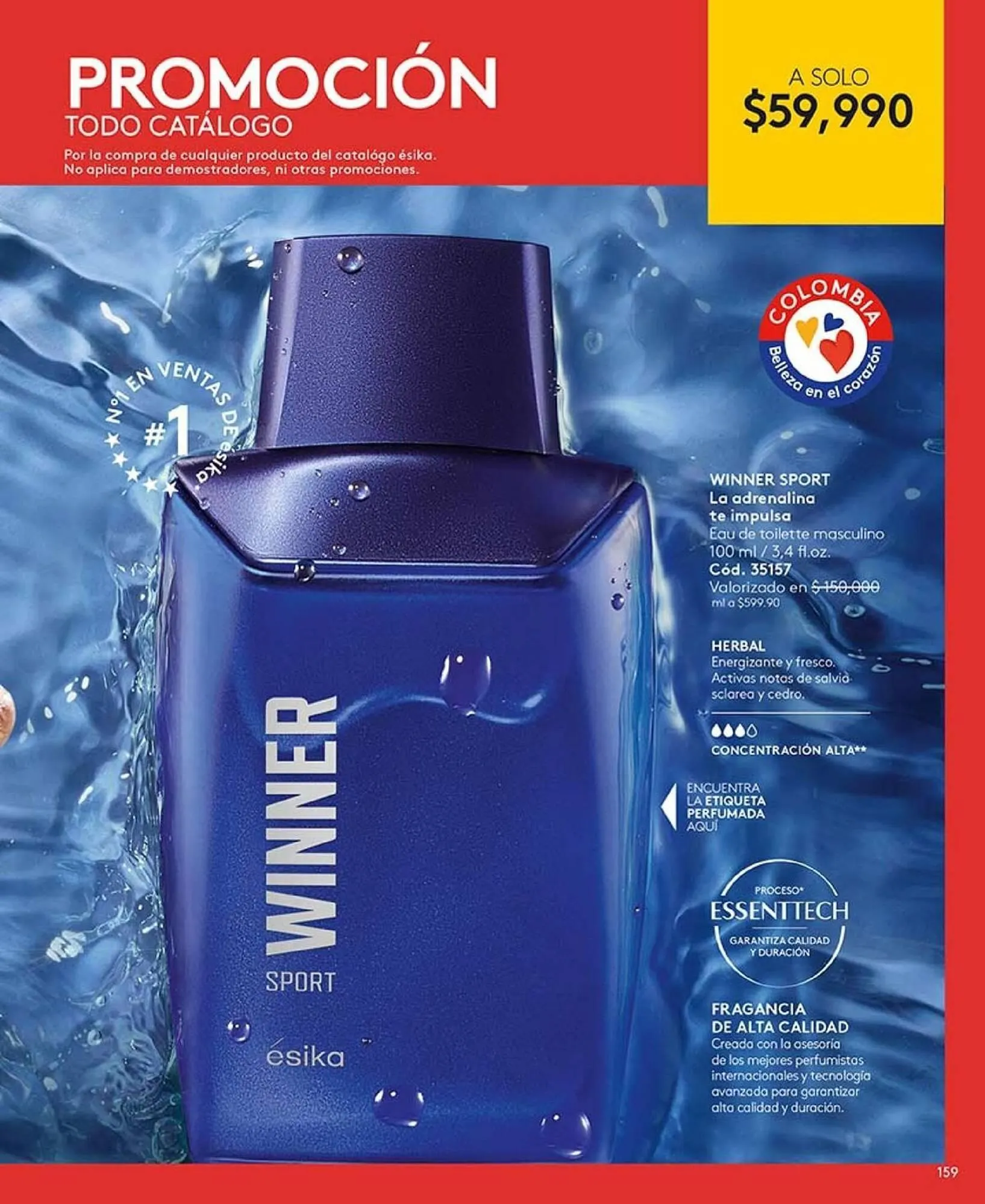 Catalogo de Catálogo Ésika 1 de noviembre al 30 de noviembre 2025 - Pag 159