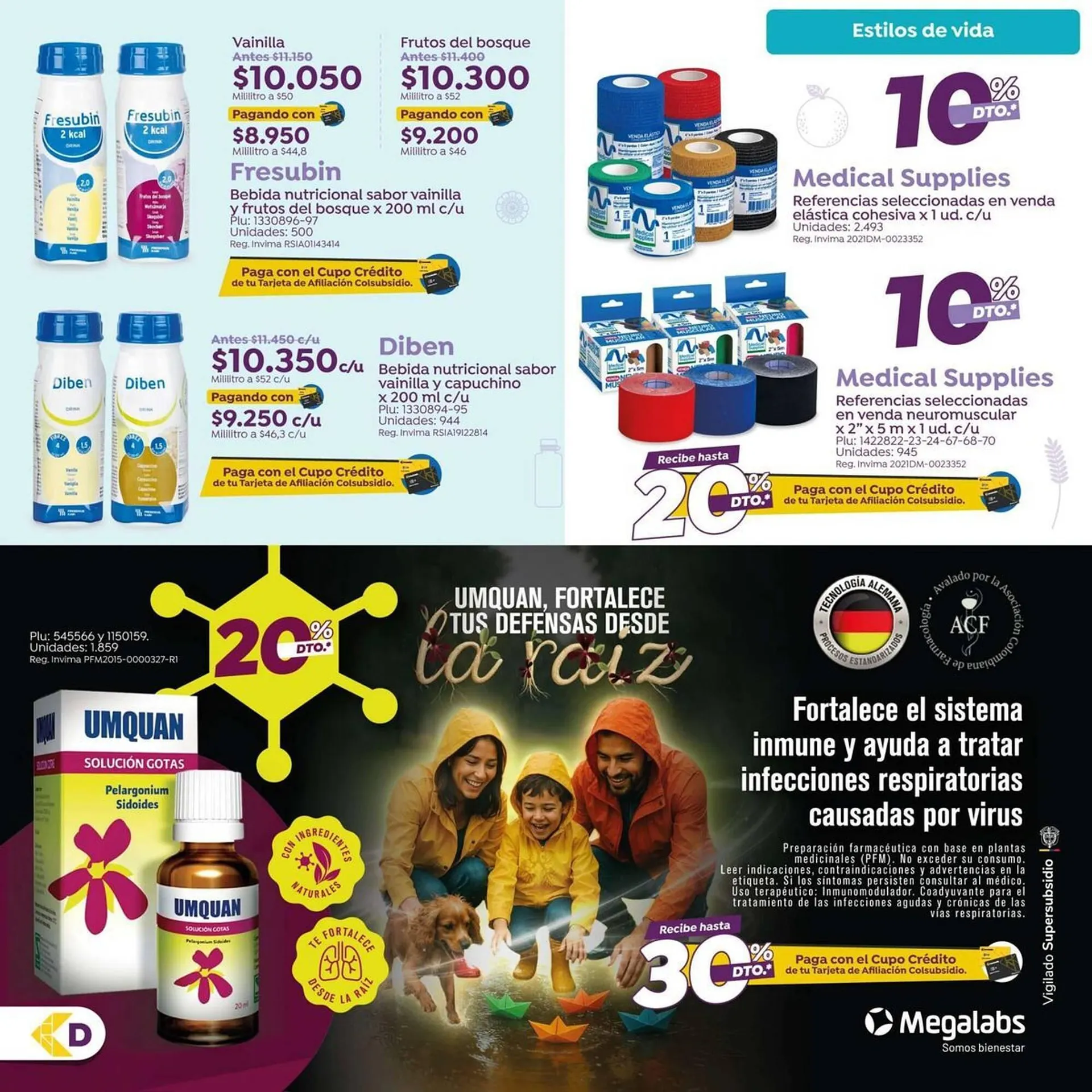 Catalogo de Catálogo Droguerías Colsubsidio 10 de noviembre al 30 de noviembre 2025 - Pag 4