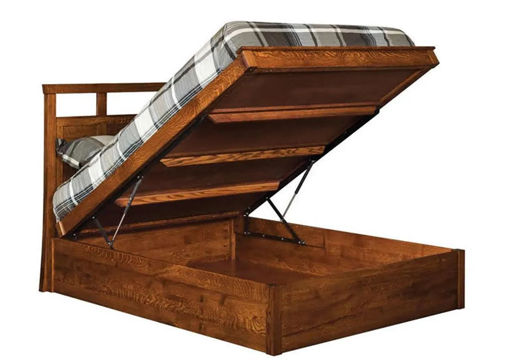 Mecanismo hidráulico para cama baúl doble