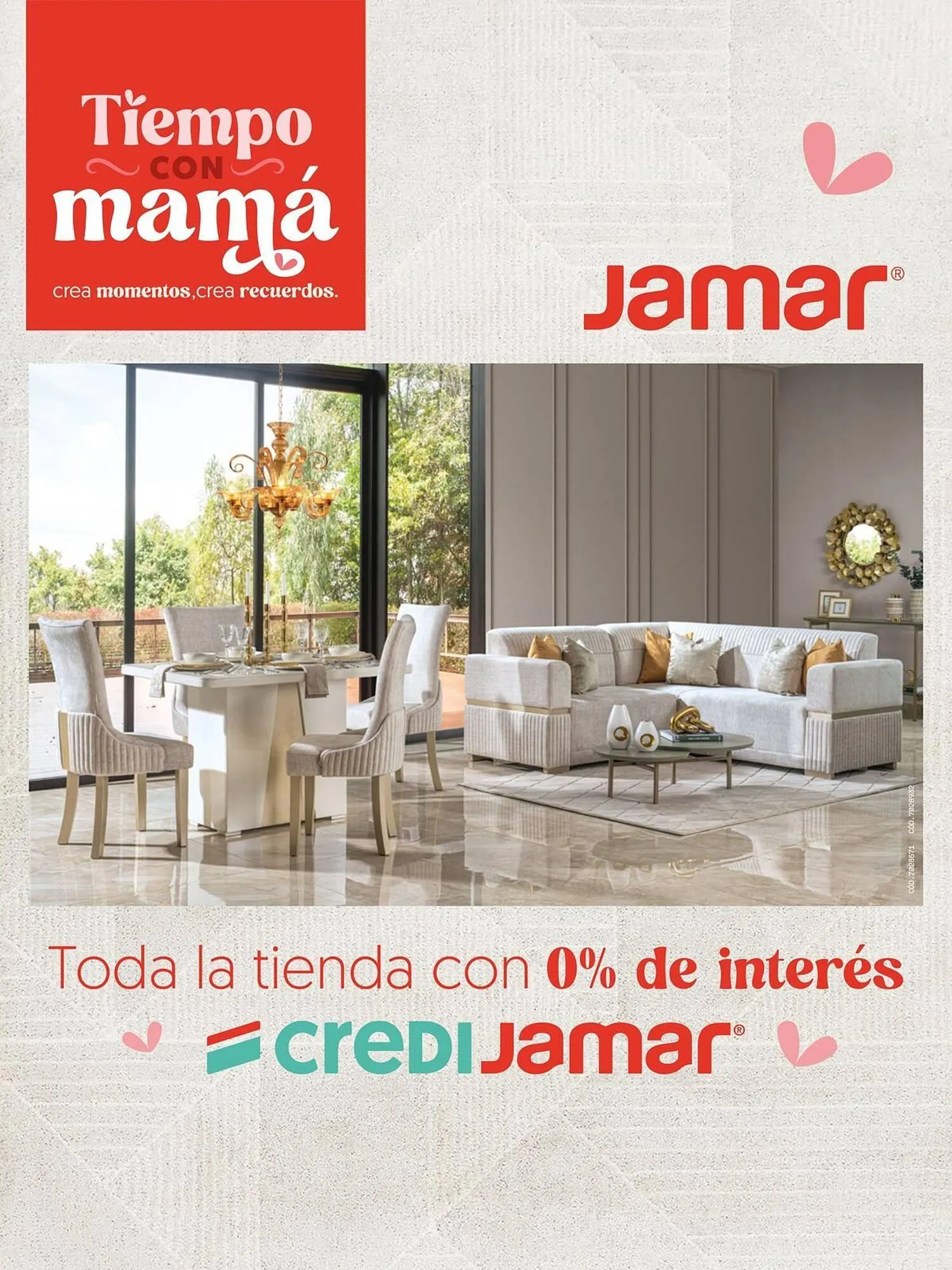 Catalogo de Catálogo Muebles Jamar 25 de abril al 31 de mayo 2025 - Pag 1
