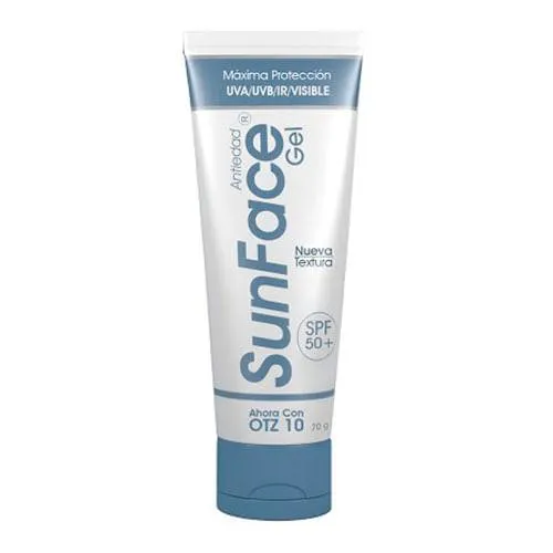 Protector Solar en Gel Sunface Spf 50+ 70 Gr