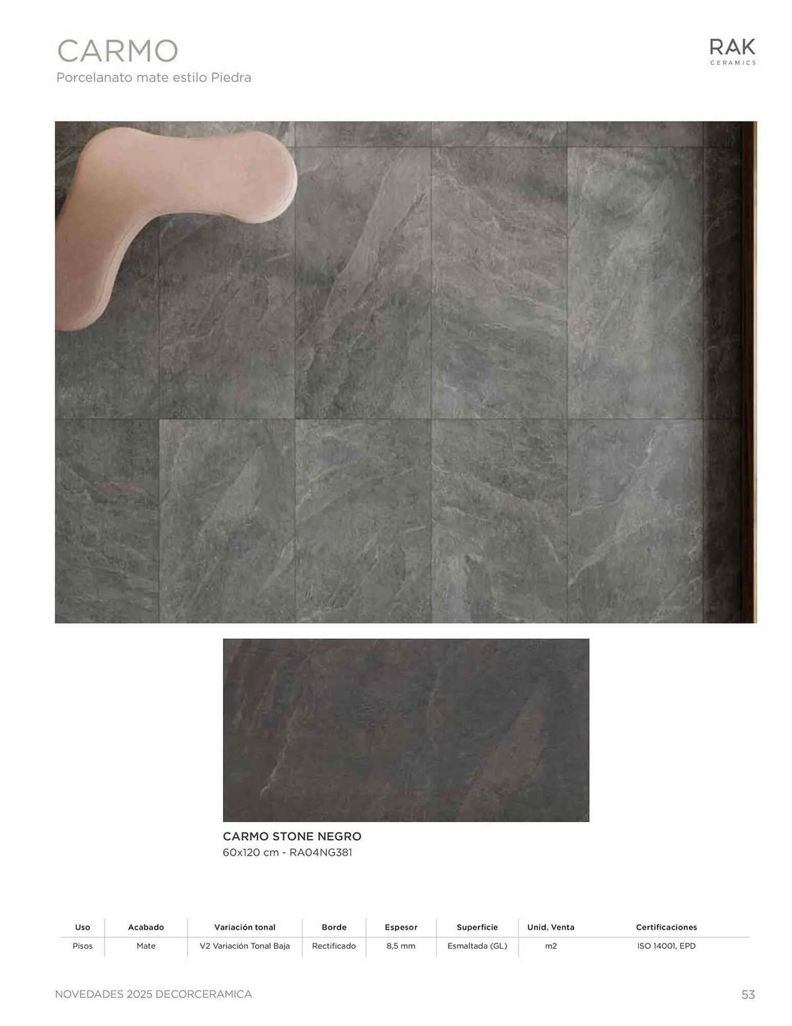 Catalogo de Catálogo Decorceramica 9 de diciembre al 31 de diciembre 2025 - Pag 53