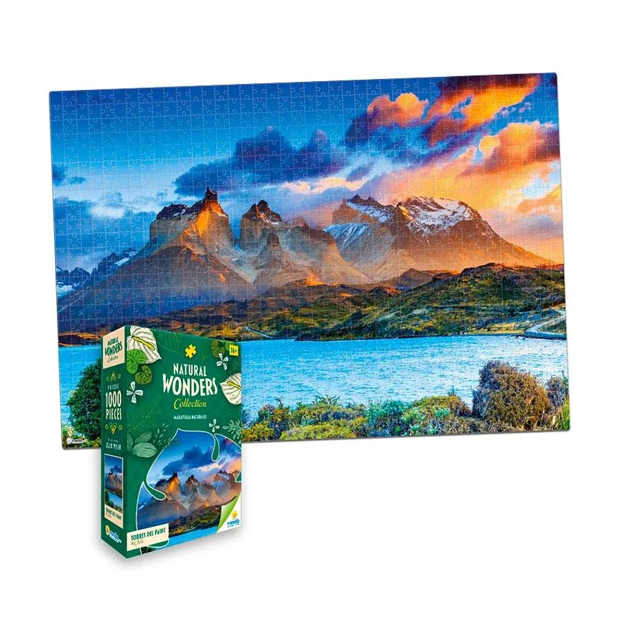 Rompecabezas X 1000 Piezas Torres Del Paine Chile