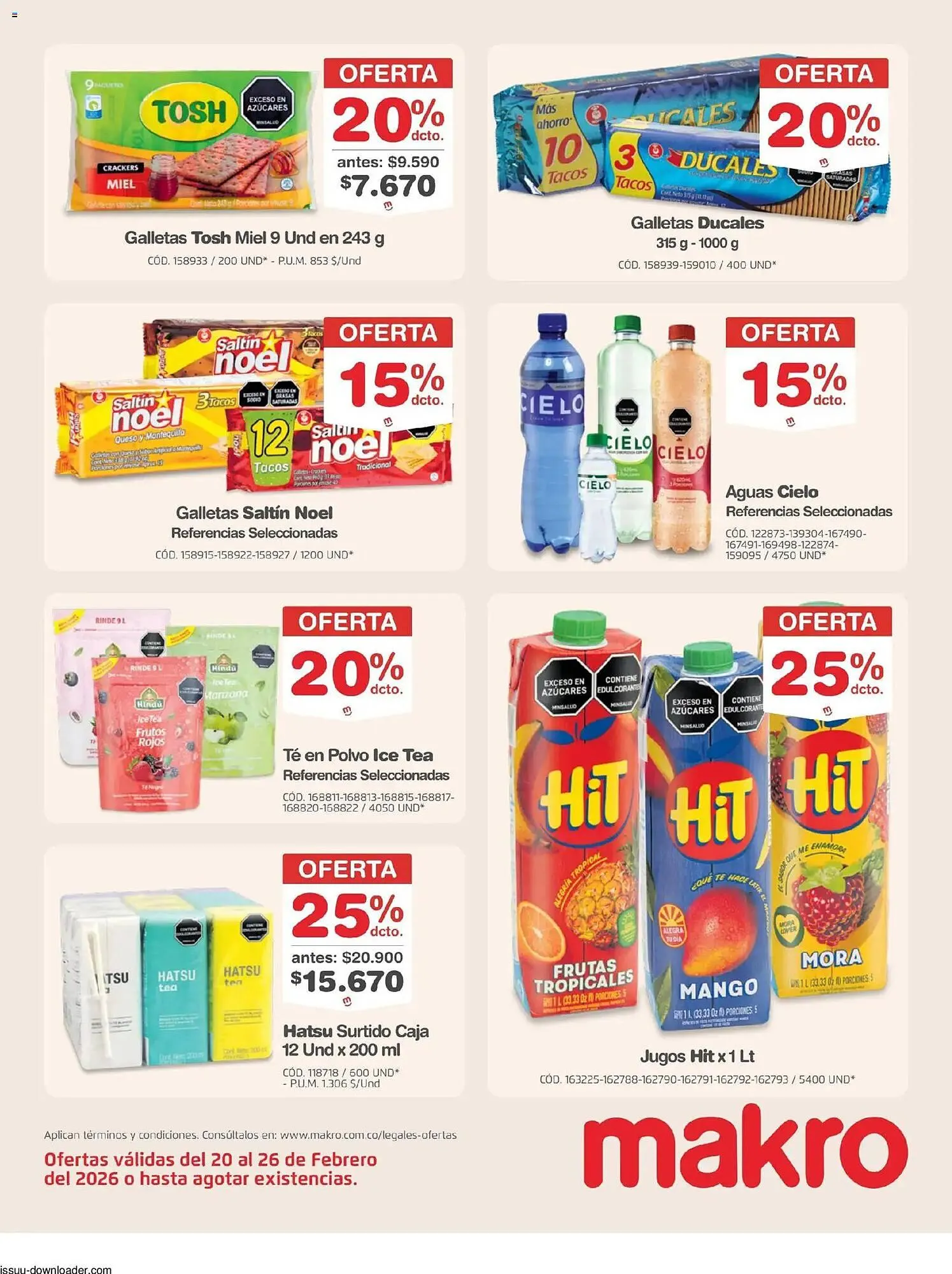 Catalogo de Catálogo Makro 20 de febrero al 27 de febrero 2026 - Pag 13