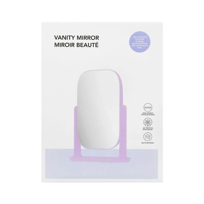 Espejo de Una Sola Cara Cuadrado Morado