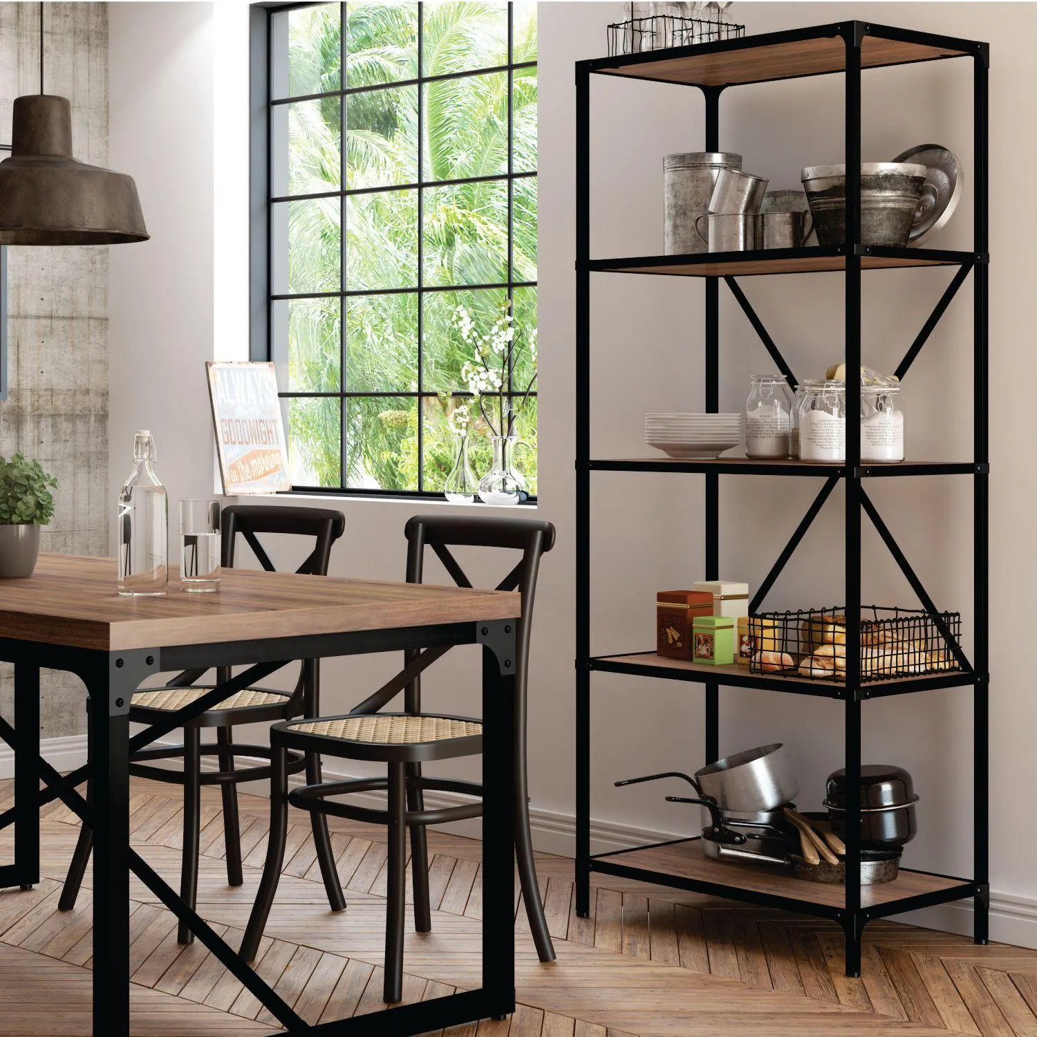 Biblioteca Arizona Natural y negro premium