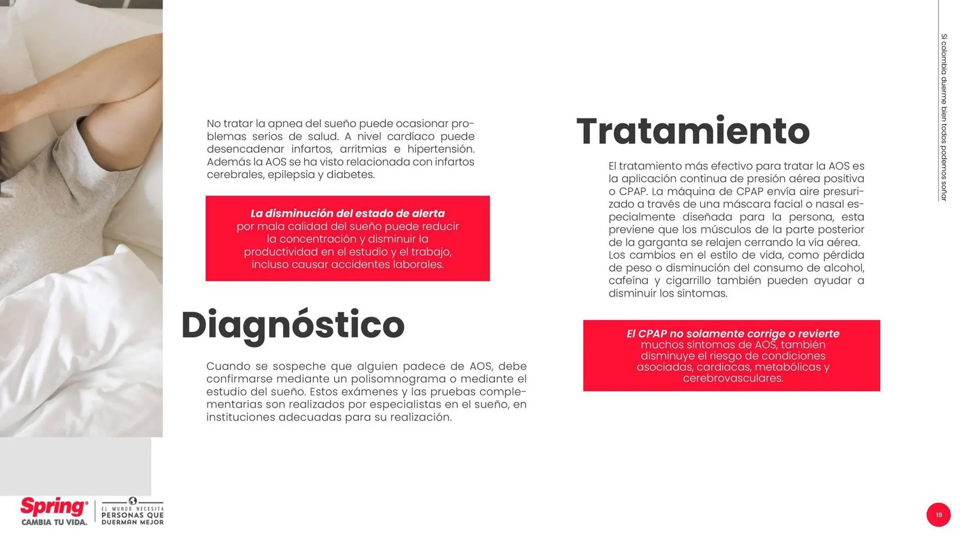 Catalogo de Catálogo Colchones Spring 3 de septiembre al 30 de septiembre 2025 - Pag 19