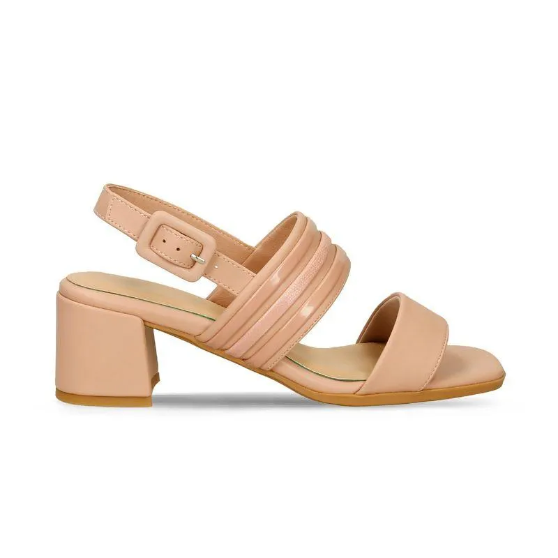 Sandalias Nude Bata Comfit Flexifit Ileki Mujer
