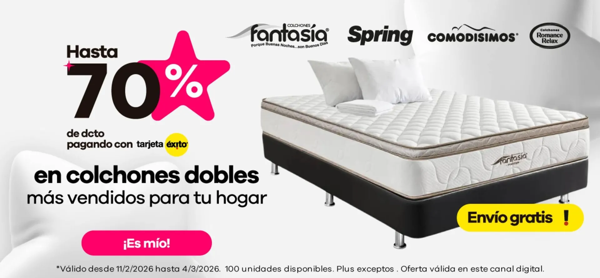 Catalogo de Catálogo Éxito 20 de febrero al 26 de febrero 2026 - Pag 11