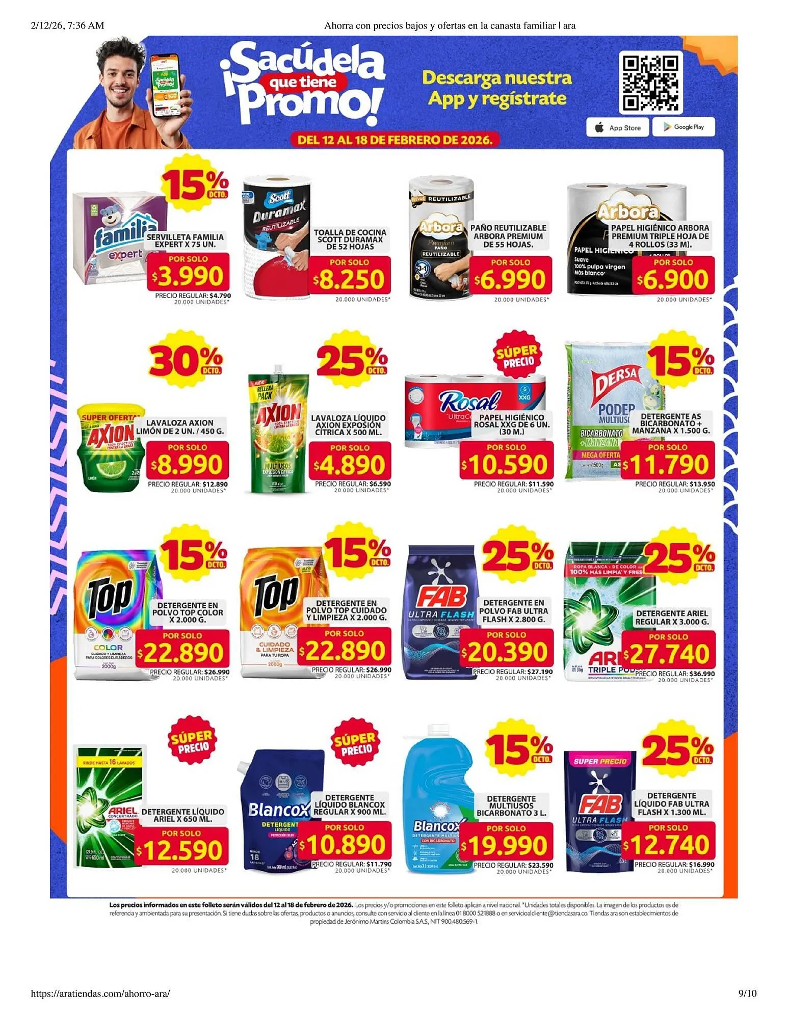 Catalogo de Catálogo Ara 12 de febrero al 18 de febrero 2026 - Pag 9