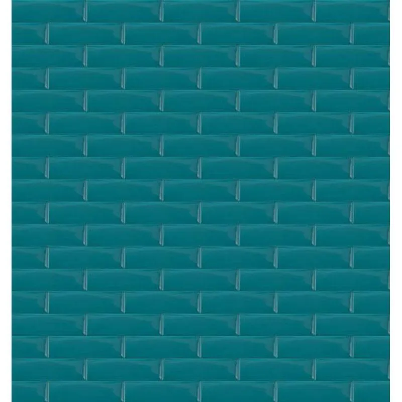 Cerámica Para Pared Estilo Brick Liverpool St Tropez-B 7x24 Azul