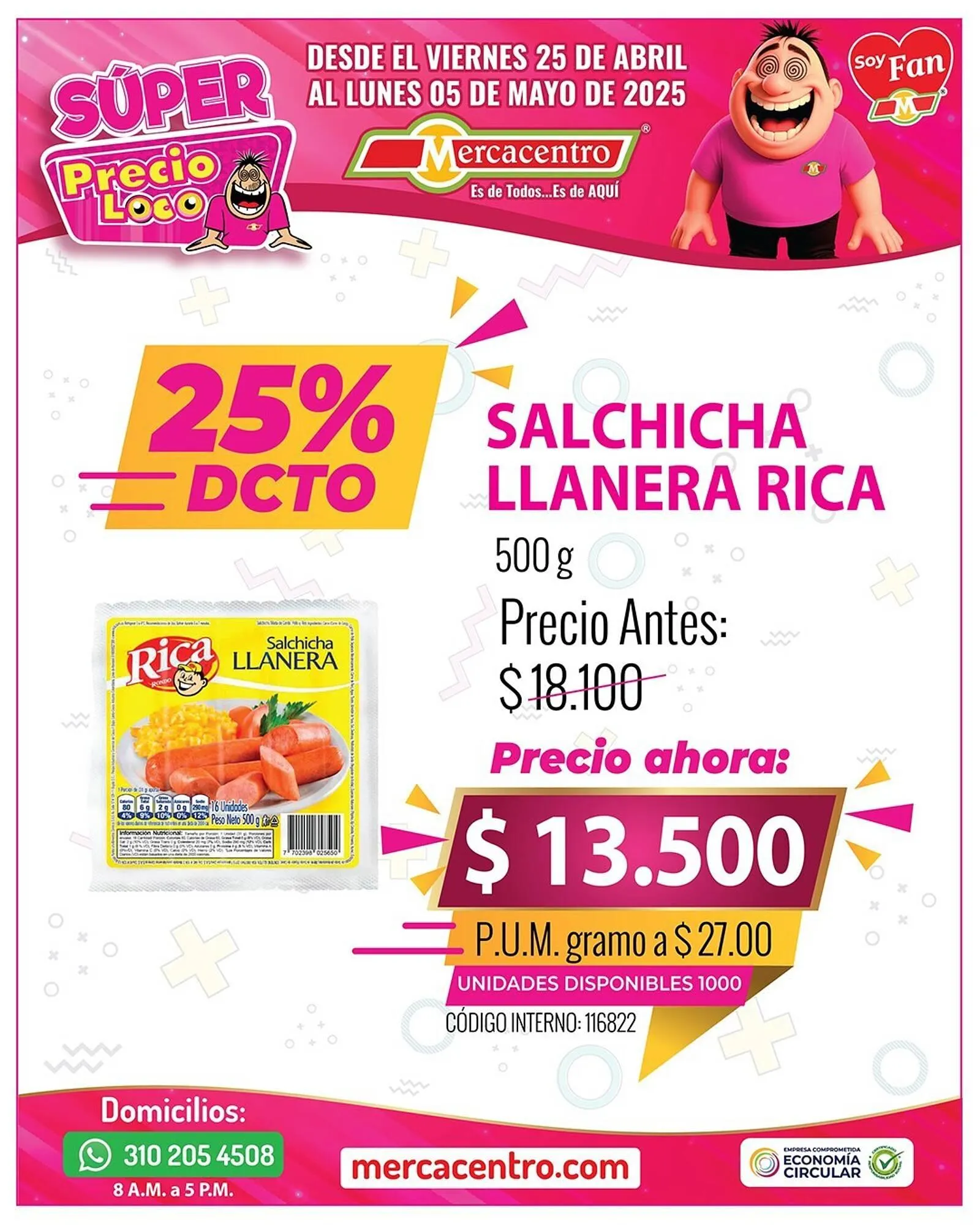 Catalogo de Catálogo MercaCentro 29 de abril al 5 de mayo 2025 - Pag 4