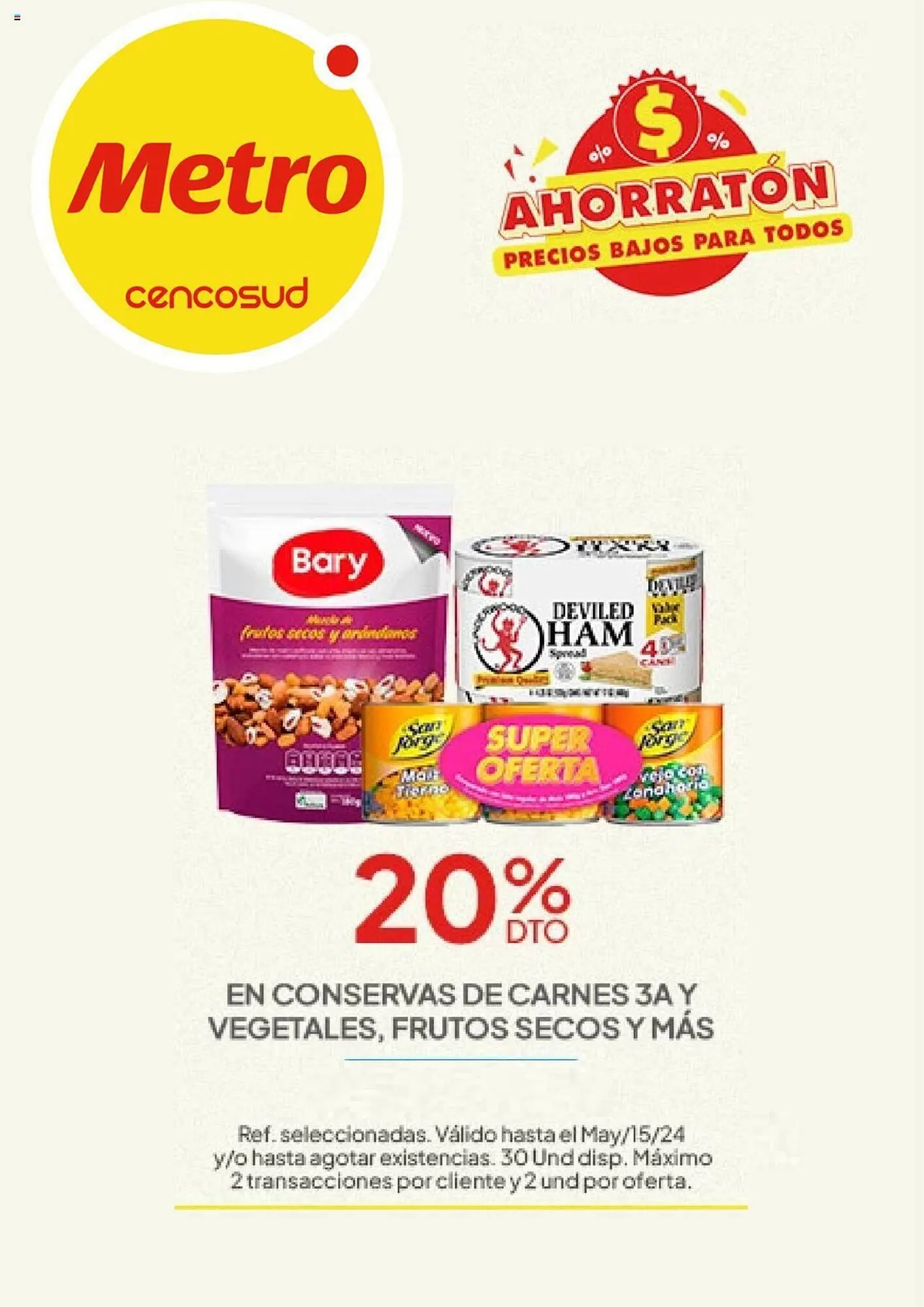 Catalogo de Catálogo Metro 14 de mayo al 15 de mayo 2024 - Pag 5