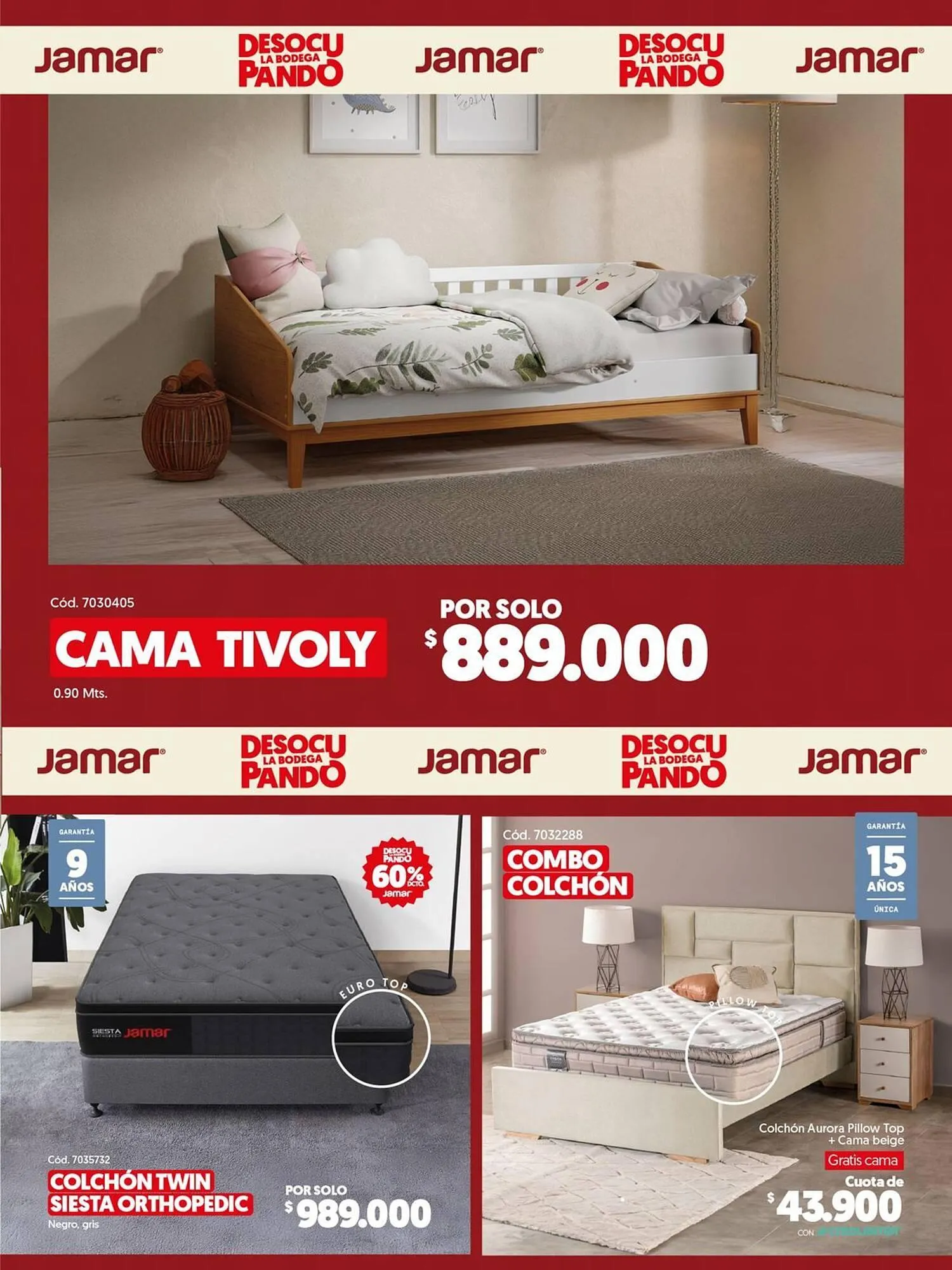 Catalogo de Catálogo Muebles Jamar 9 de junio al 23 de junio 2025 - Pag 7