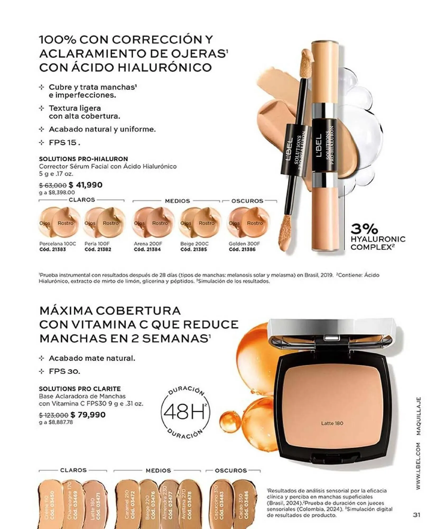 Catalogo de Catálogo L'bel 13 de octubre al 13 de noviembre 2025 - Pag 31