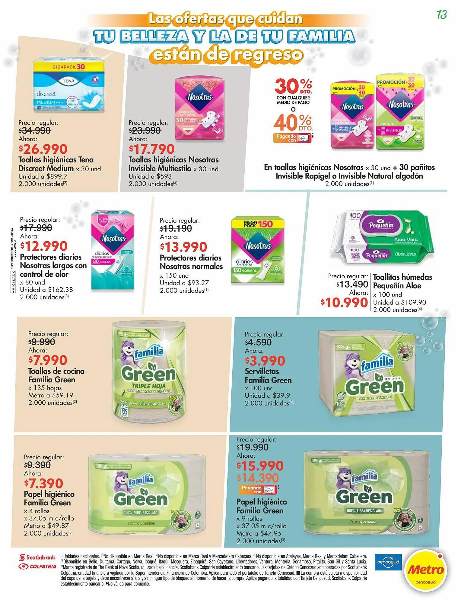 Catalogo de Catálogo Metro 17 de agosto al 3 de septiembre 2023 - Pag 13