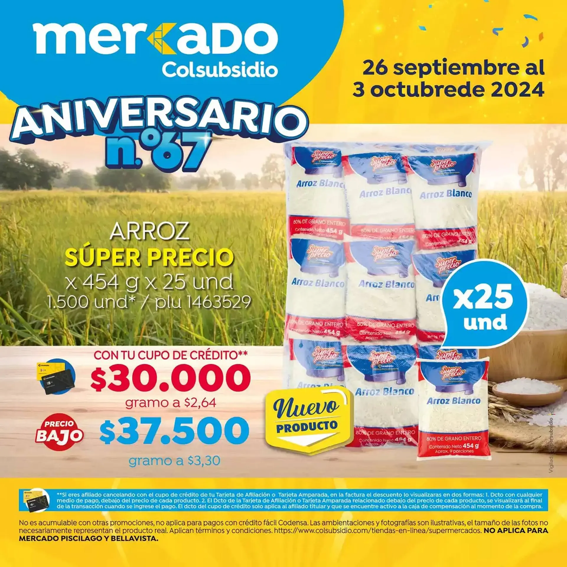 Catalogo de Catálogo Colsubsidio 26 de septiembre al 10 de octubre 2024 - Pag 1