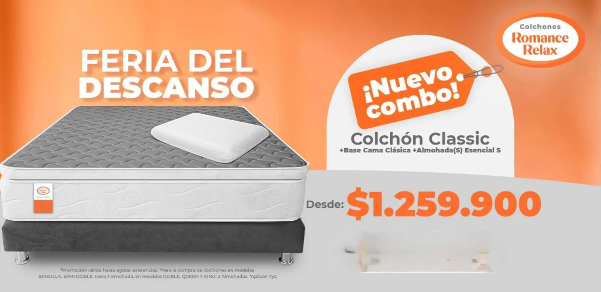 Catálogo Colchones Romance Relax - 1