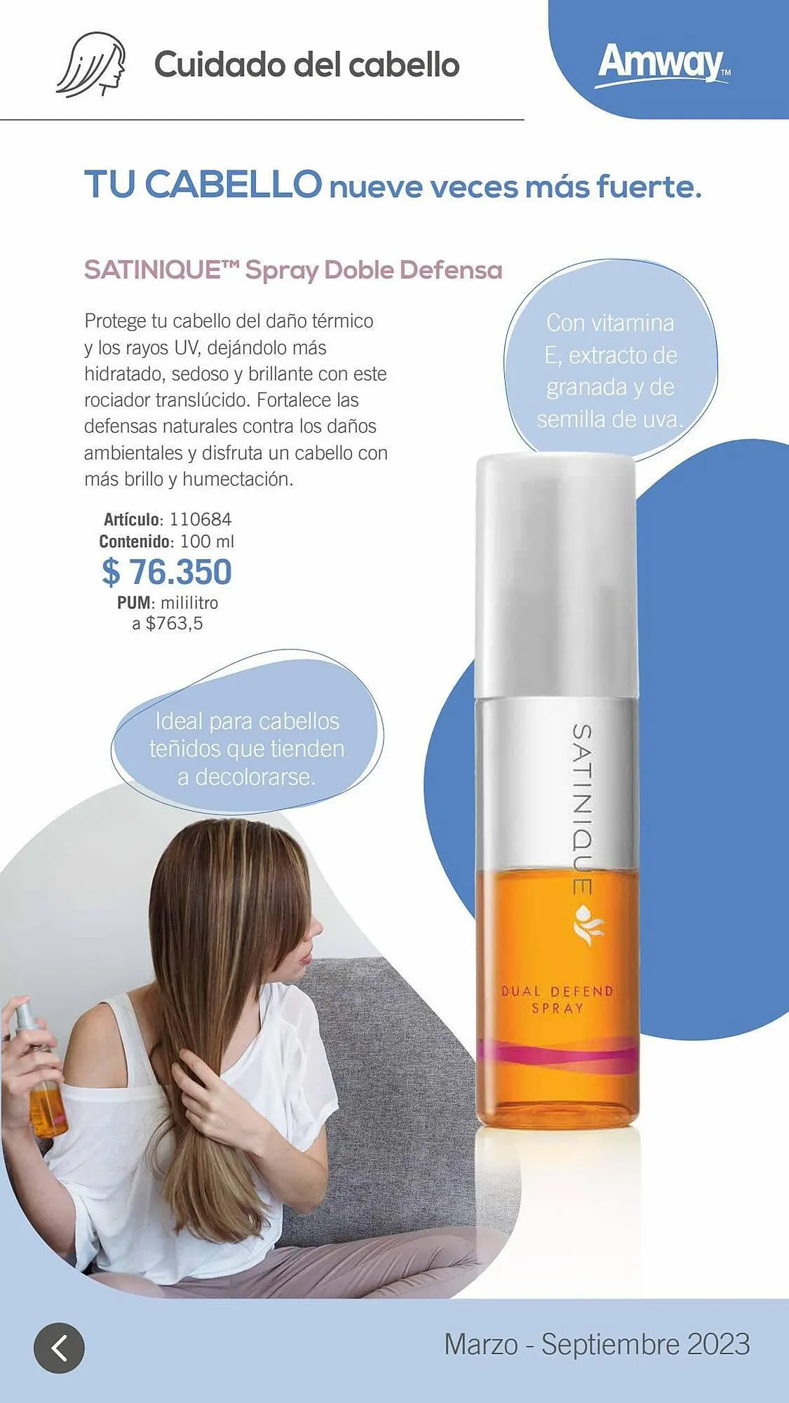 Catalogo de Catálogo Amway 14 de septiembre al 30 de septiembre 2023 - Pag 8