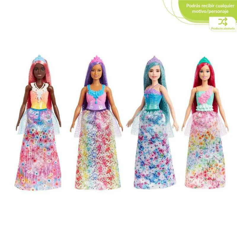 Barbie Fantasía Muñeca Princesas Sorpresa