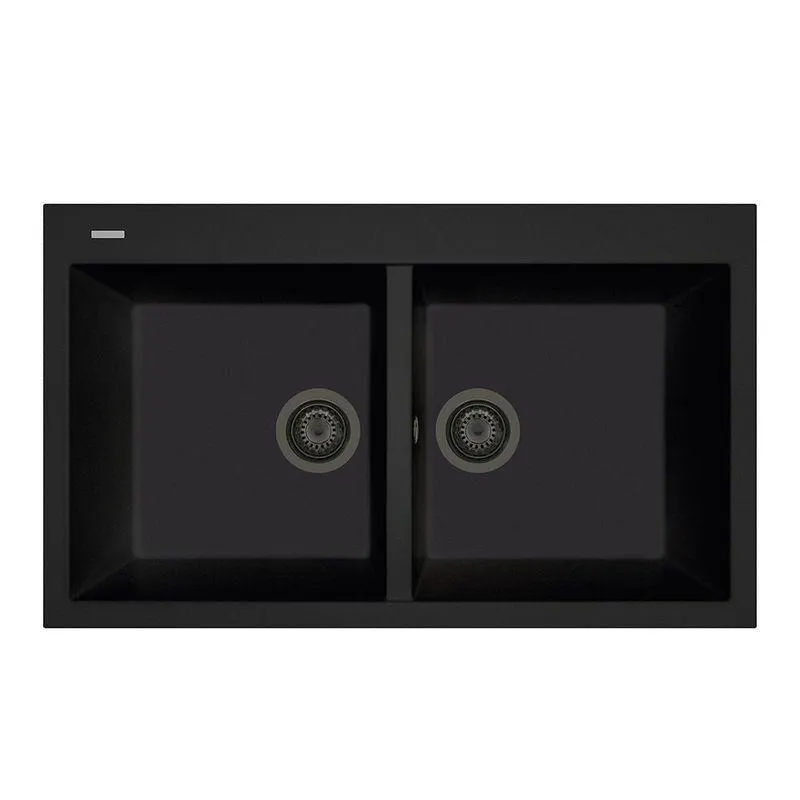 Lavaplatos Doble En Co-Granite Aquiles Atlantis Cohelum Pd8645Gb