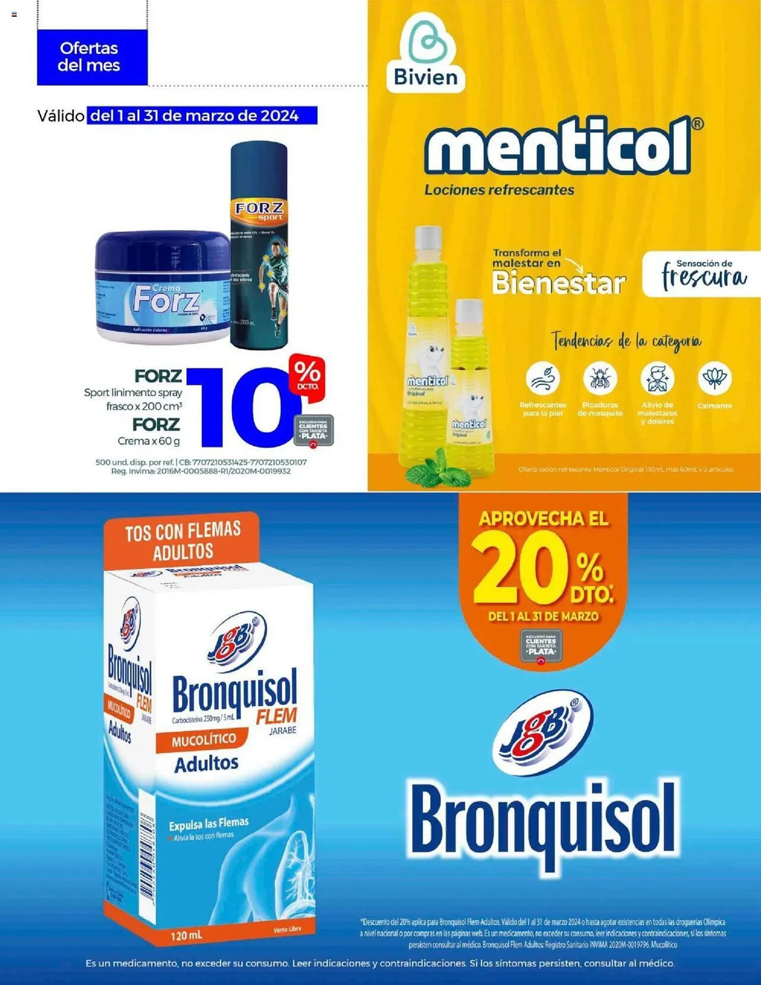 Catalogo de Catálogo Olímpica 1 de marzo al 31 de marzo 2024 - Pag 12