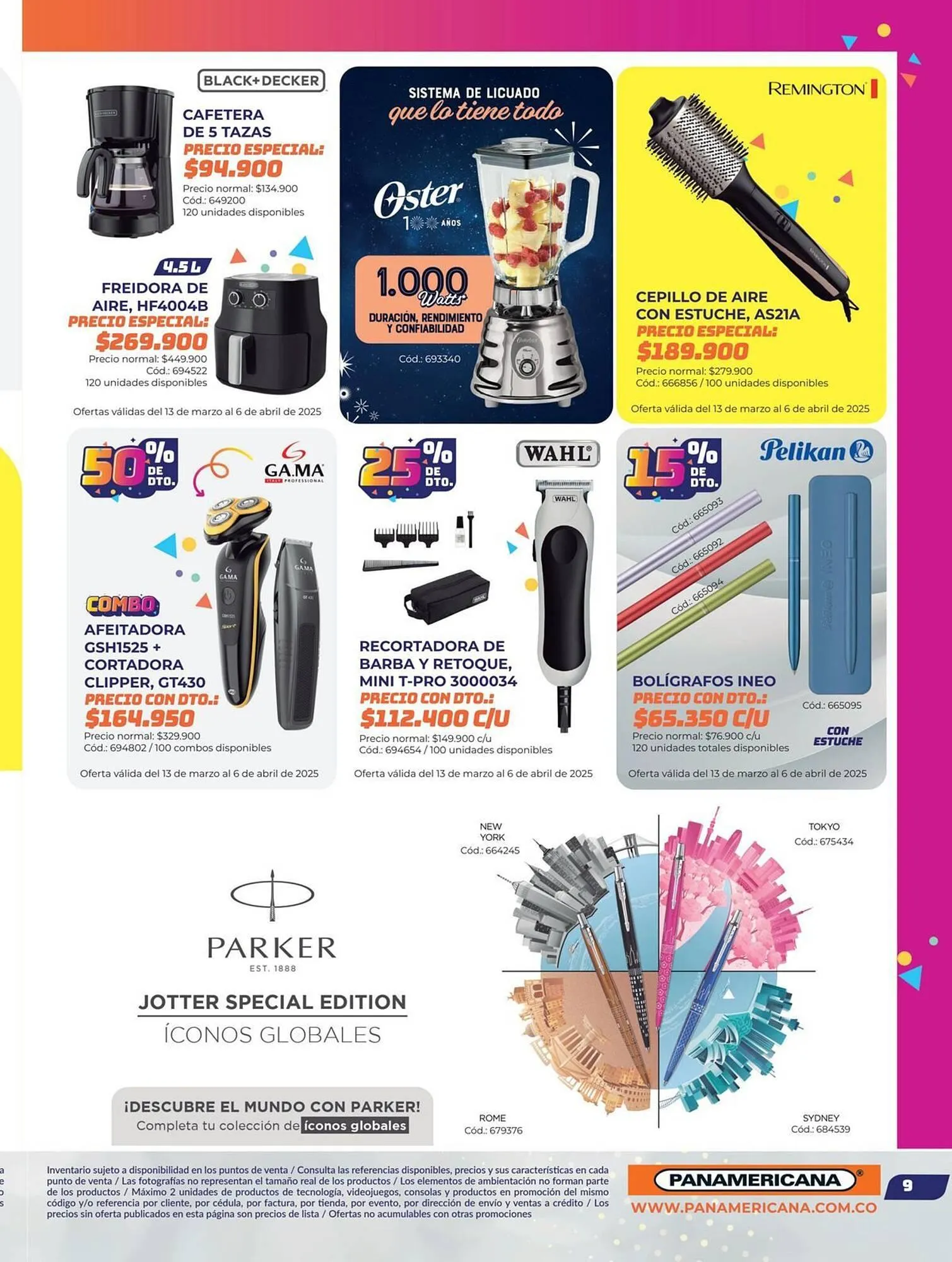 Catalogo de Catálogo Panamericana 20 de marzo al 5 de abril 2025 - Pag 9