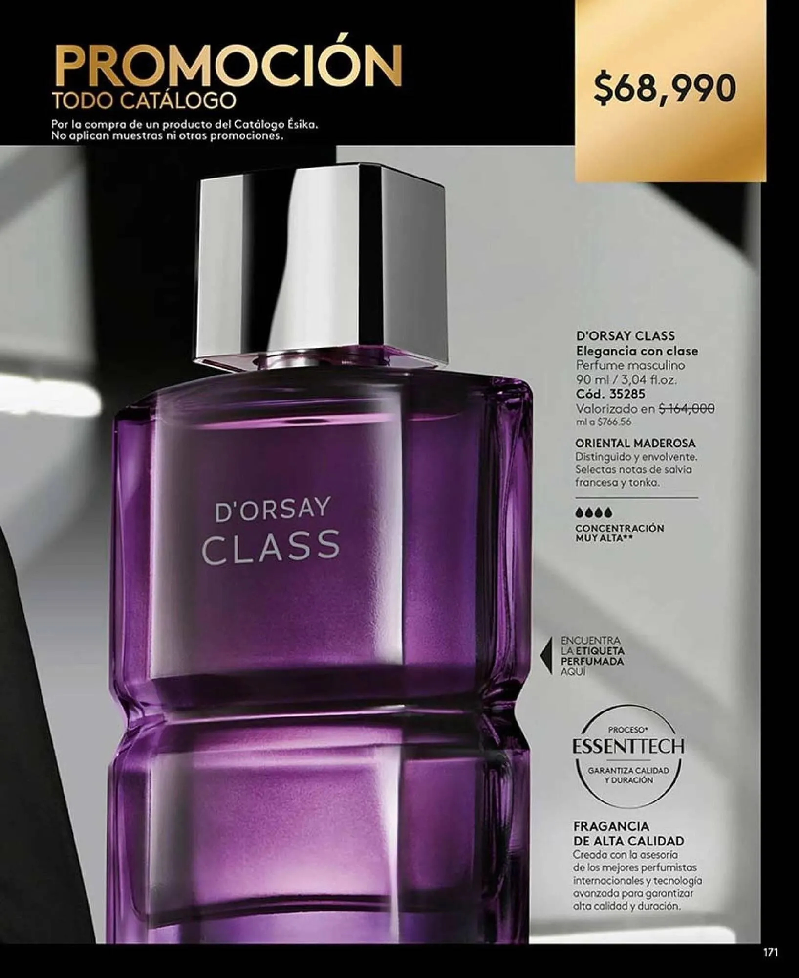 Catalogo de Catálogo Ésika 25 de marzo al 31 de marzo 2025 - Pag 171