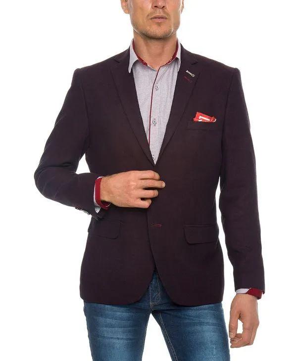 Blazer Casual Haywards Vinotinto