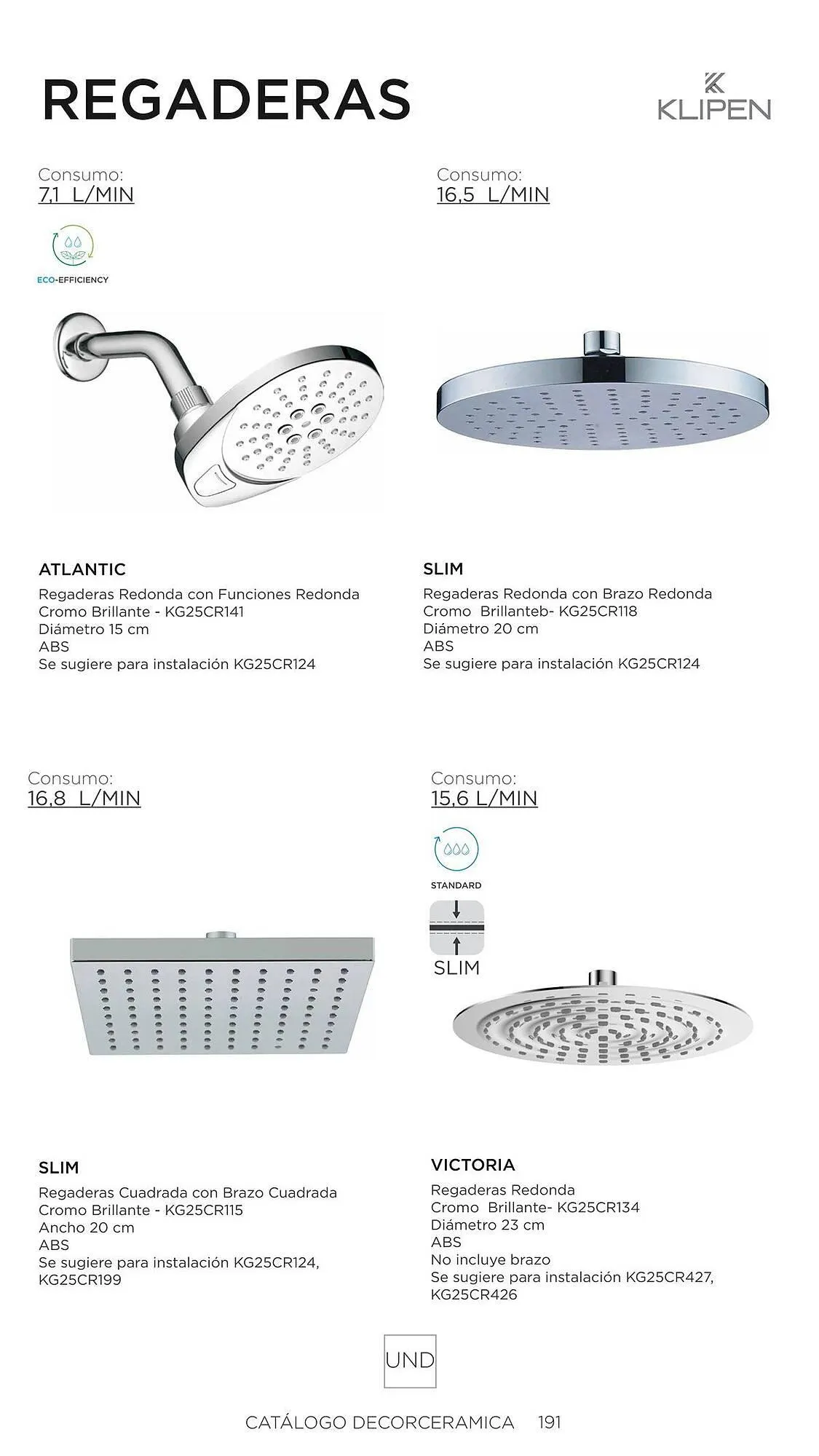 Catalogo de Catálogo Decorceramica 6 de noviembre al 6 de mayo 2025 - Pag 191