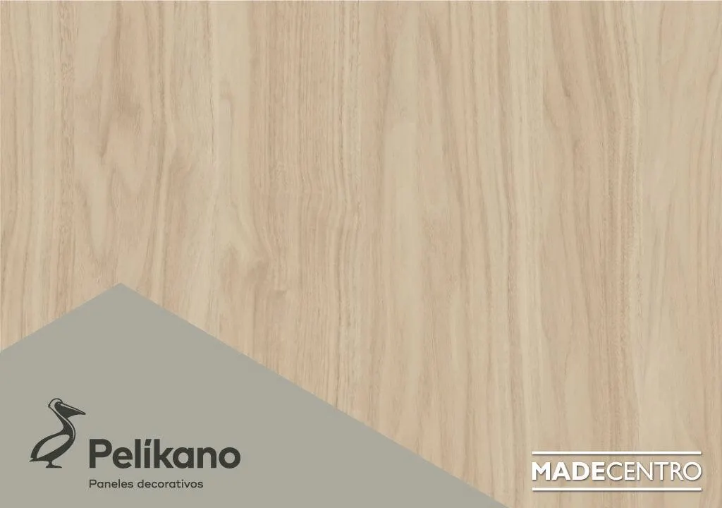 Tablero aglomerado melamina nácar Pelíkano 36 mm