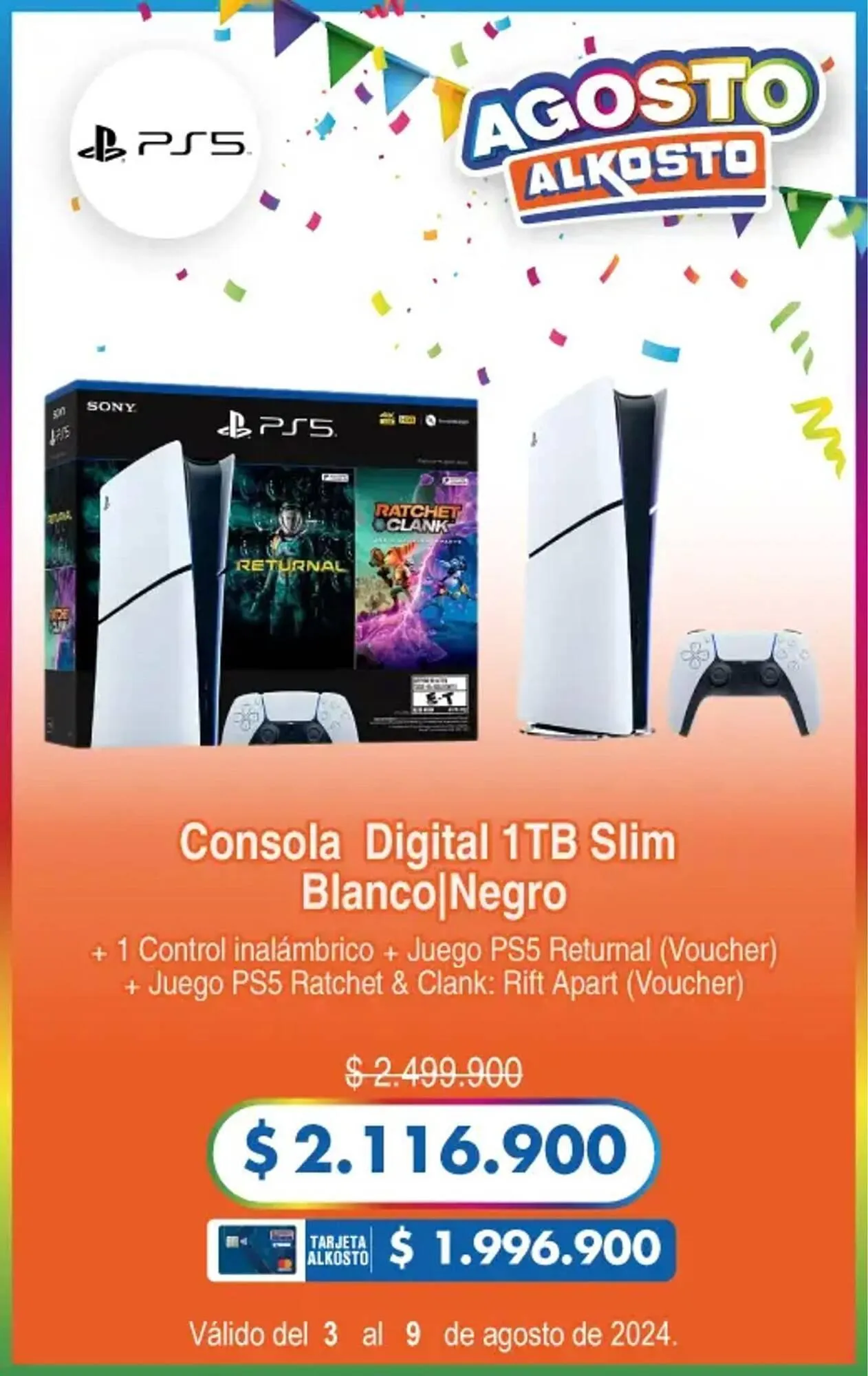 Catalogo de Catálogo Alkosto 9 de agosto al 23 de agosto 2024 - Pag 4