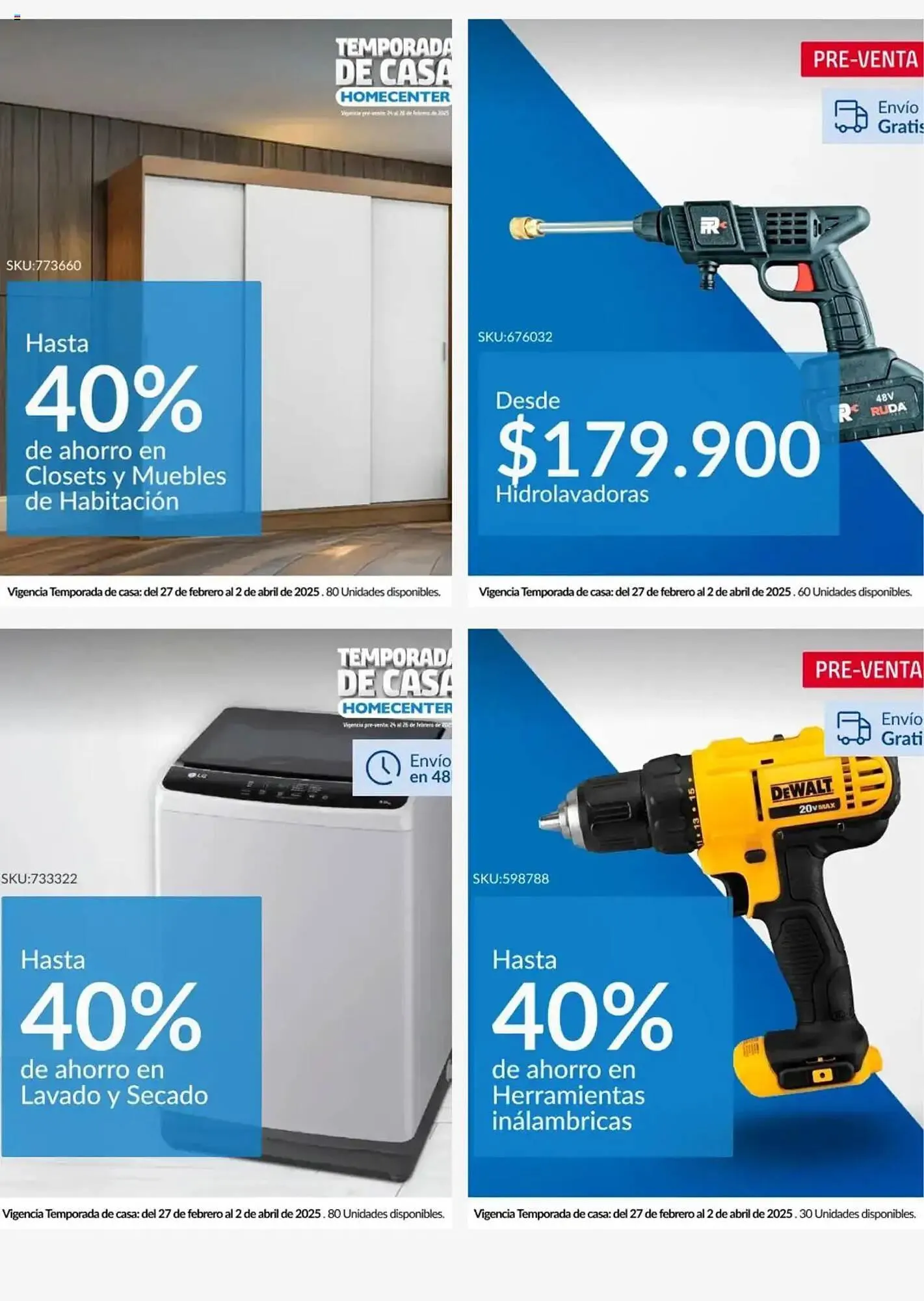 Catalogo de Catálogo Homecenter 3 de marzo al 2 de abril 2025 - Pag 5