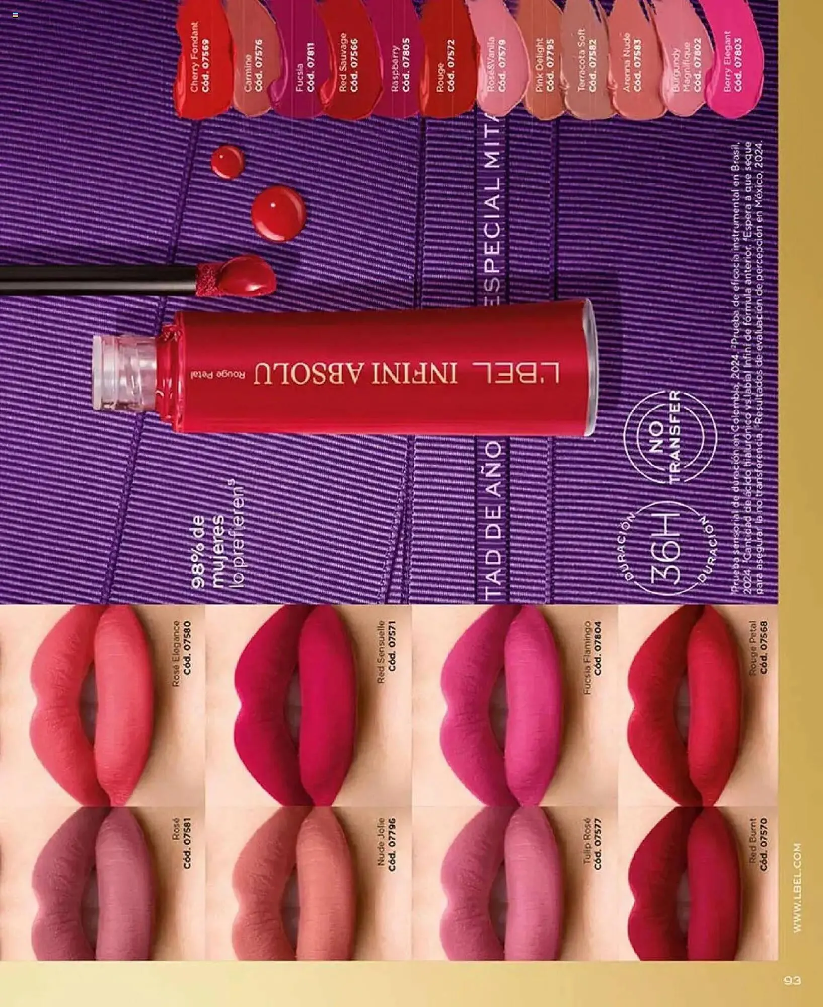 Catalogo de Catálogo L'bel 27 de mayo al 27 de julio 2025 - Pag 93