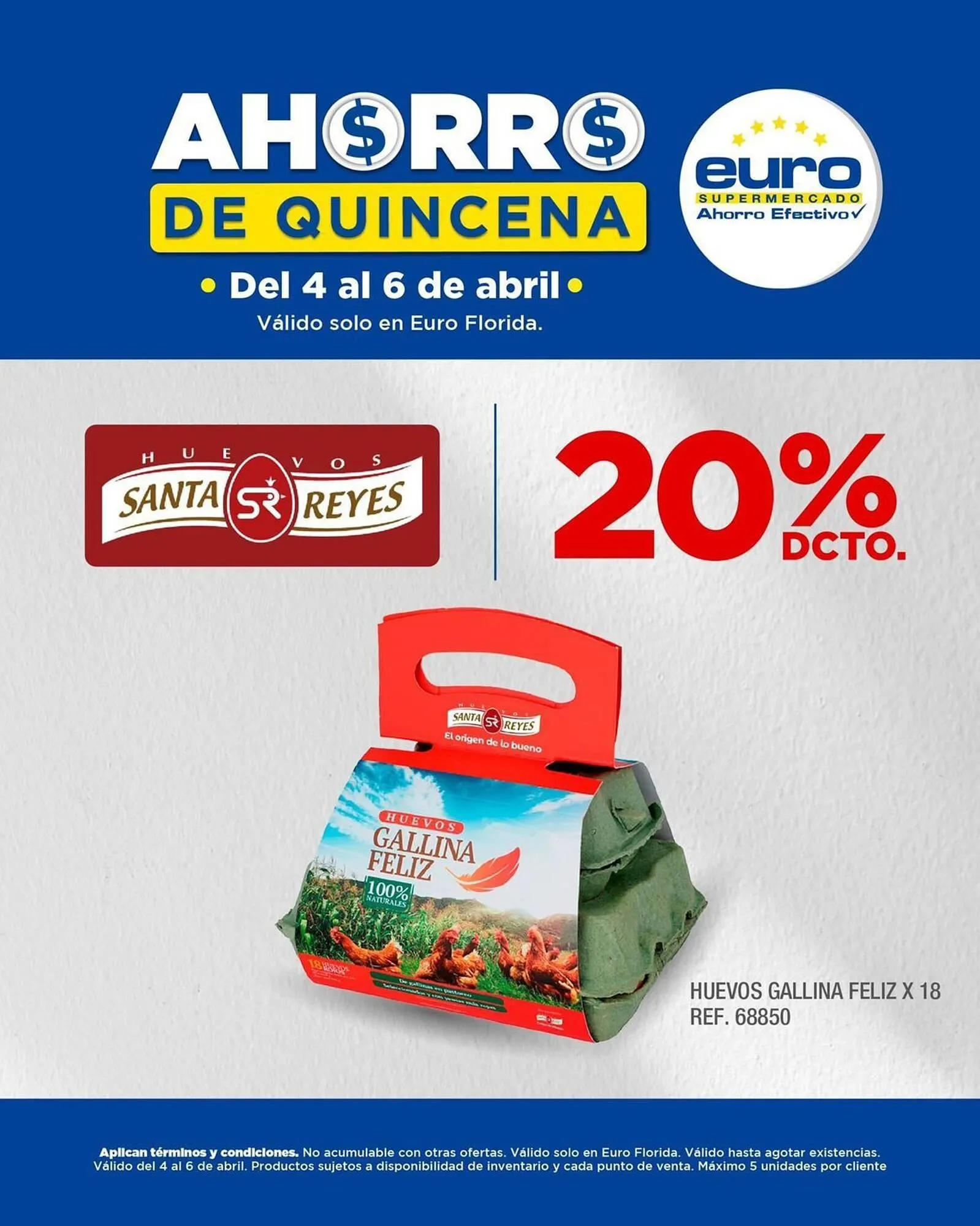 Catalogo de Catálogo Euro Supermercados 16 de abril al 30 de abril 2025 - Pag 2