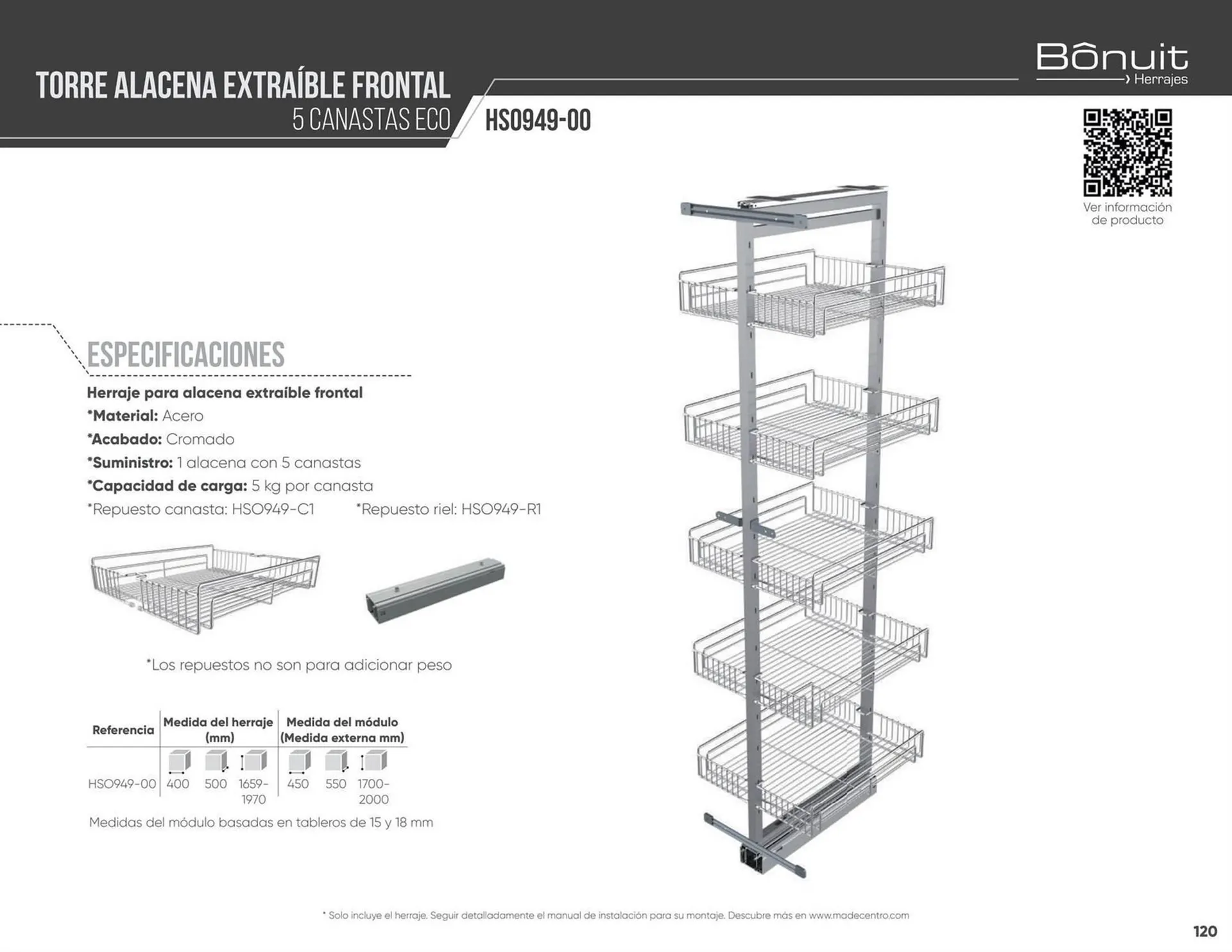Catalogo de Catálogo Madecentro 14 de septiembre al 31 de diciembre 2024 - Pag 118