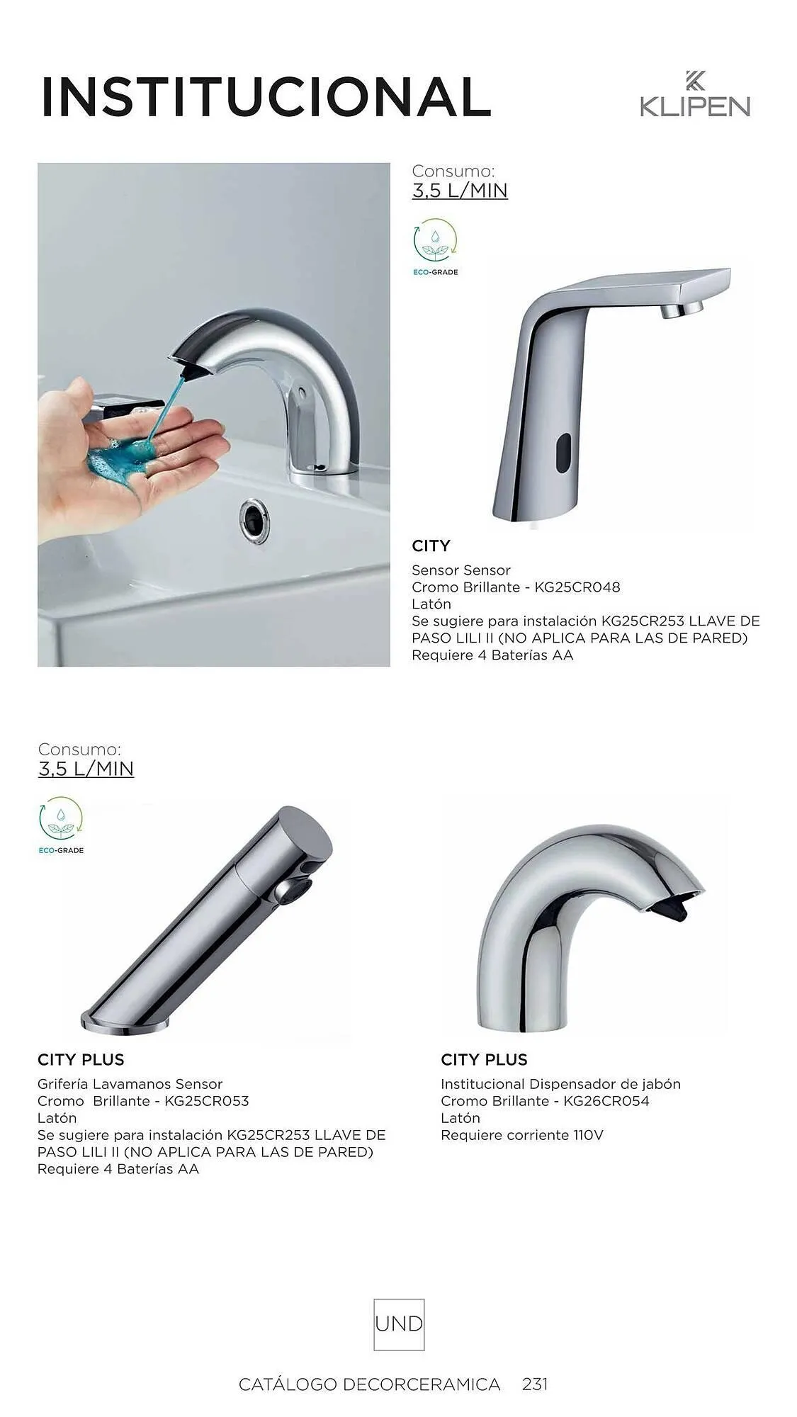 Catalogo de Catálogo Decorceramica 6 de noviembre al 6 de mayo 2025 - Pag 231