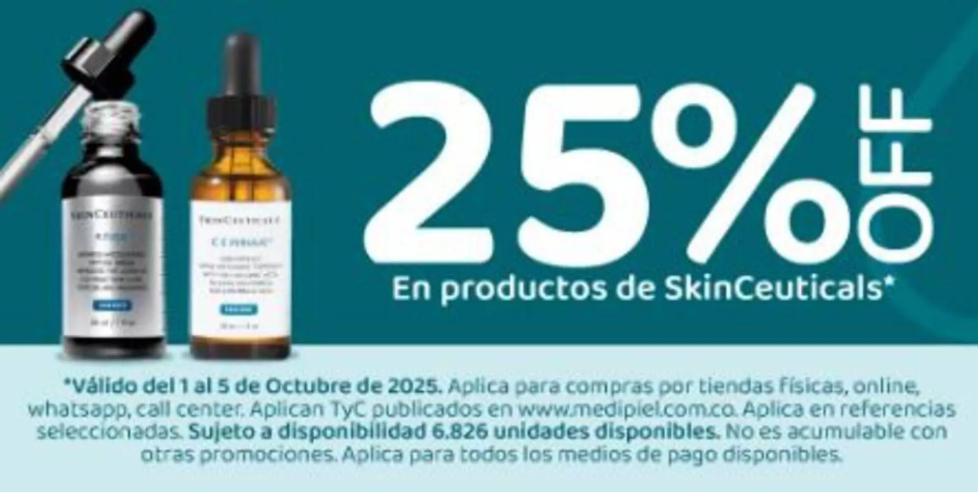 Catalogo de Catálogo MediPiel 1 de octubre al 5 de octubre 2025 - Pag 6