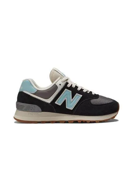 Tenis New Balance 574 Mujer-Negro