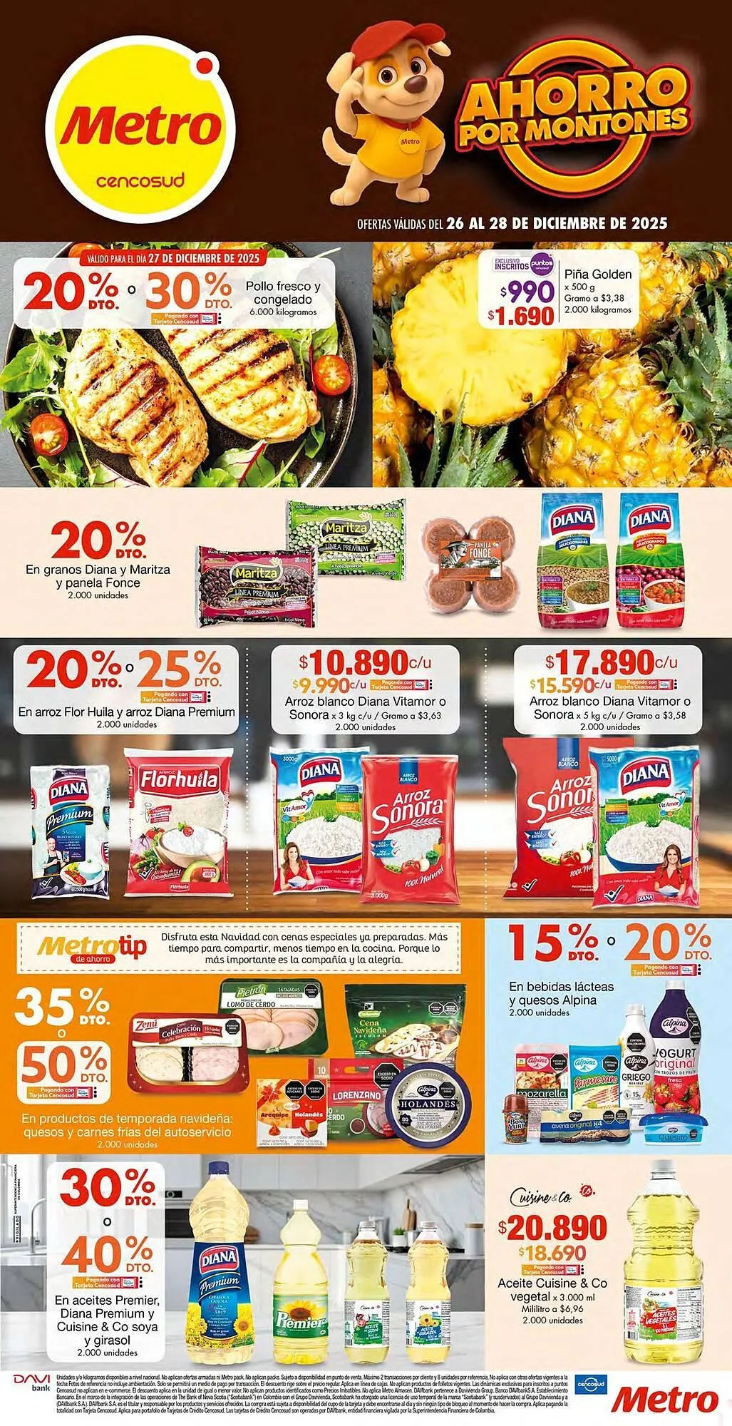 Catalogo de Catálogo Metro 26 de diciembre al 28 de diciembre 2025 - Pag 1